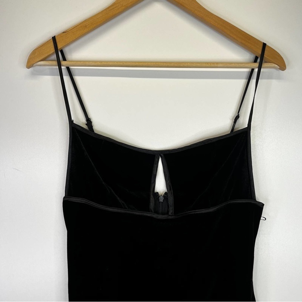 Superdown Shelbey mini dress black velvet - Small - Picture 3 of 13